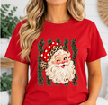 Christmas Vintage Leopard Santa